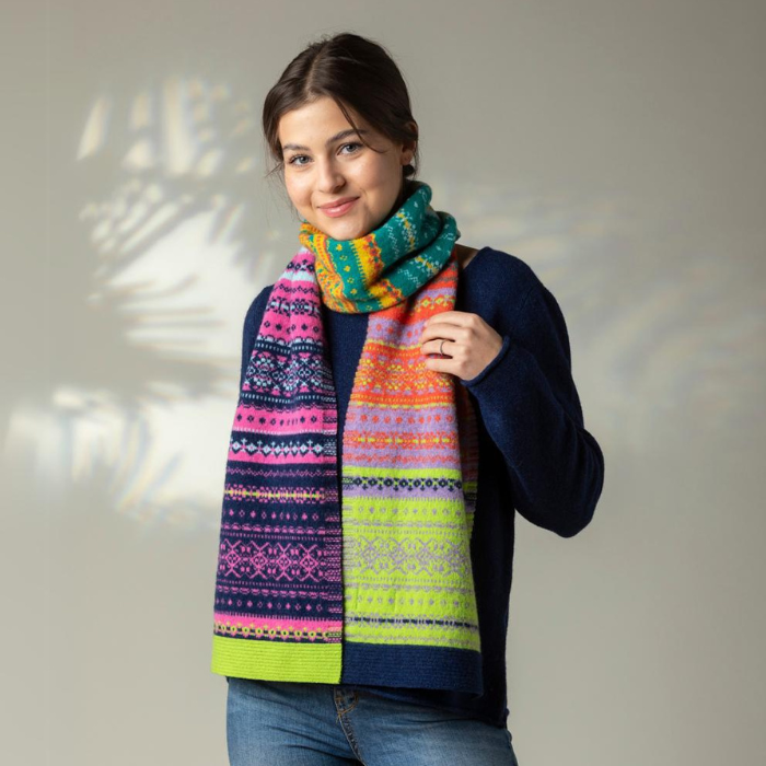 Alloa Fairisle Scarf