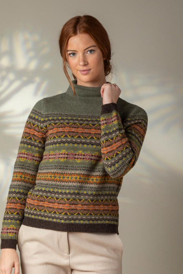 Kinross High Neck Sweater