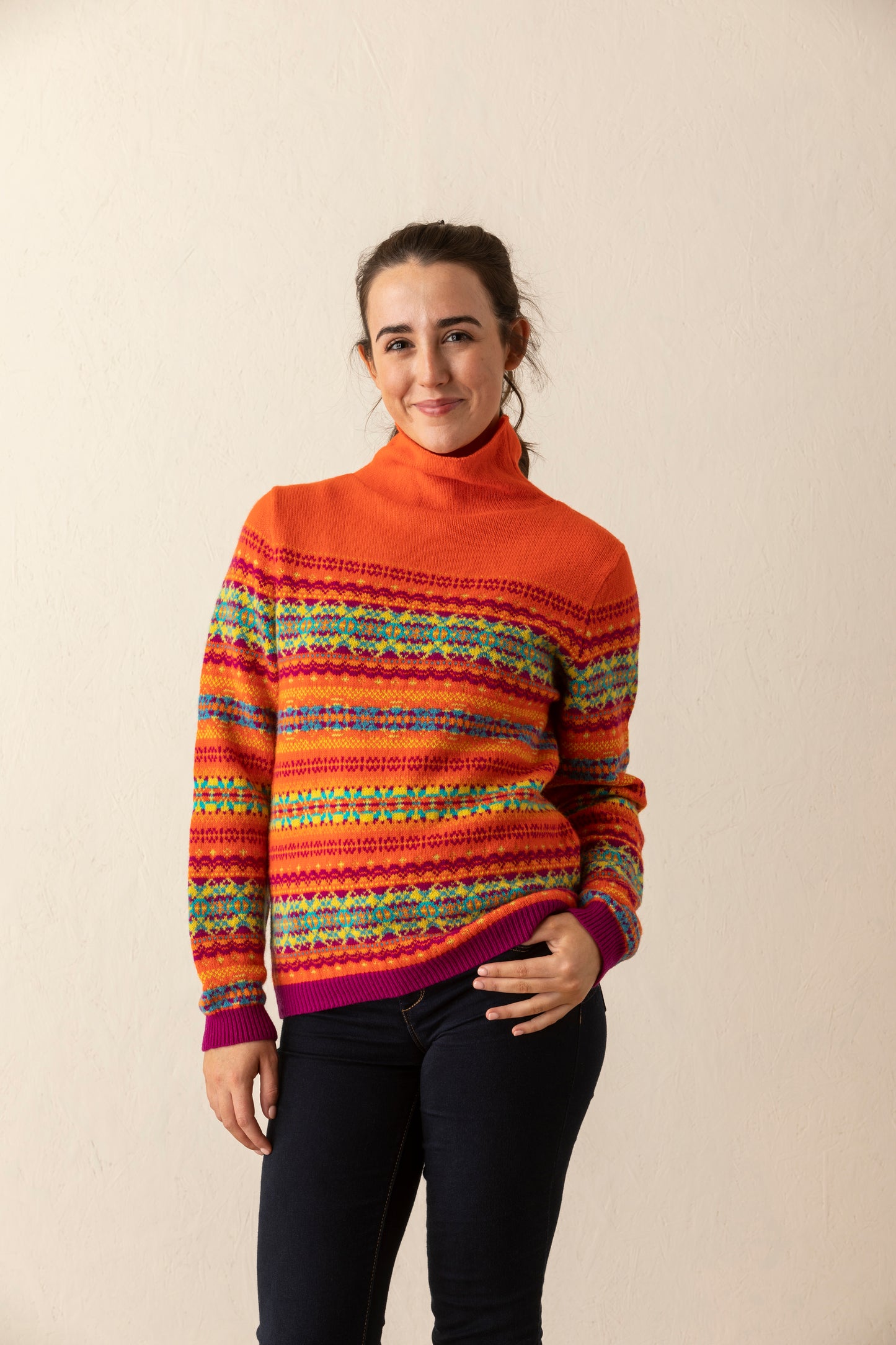 Kinross High Neck Sweater