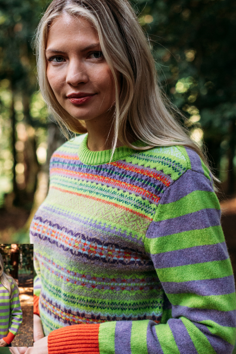 Stobo Fairisle Sweater - Reversible