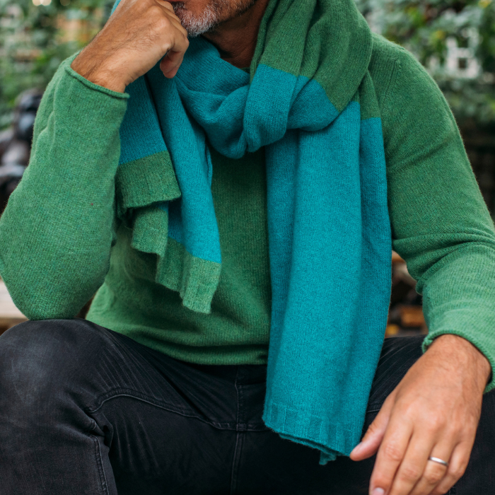 Bowden Colour Block Stole