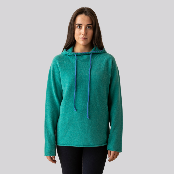 Corry Hoody Sweater Shamrock