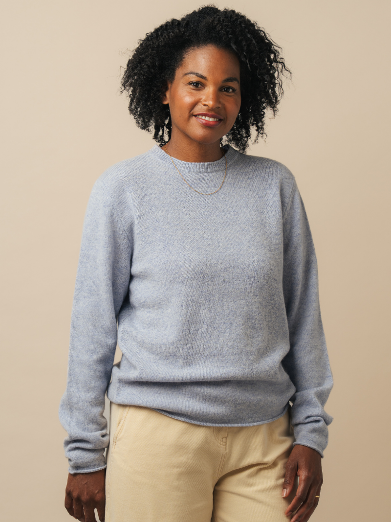 ニット/セーター willfully skipper round cut rib tops フルジップニット 12G ミラノリブ ドライバーズ トップス 大きいサイズ