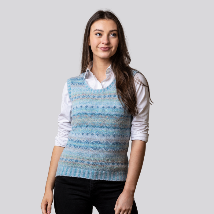 Westray Vest AW21 Lavender