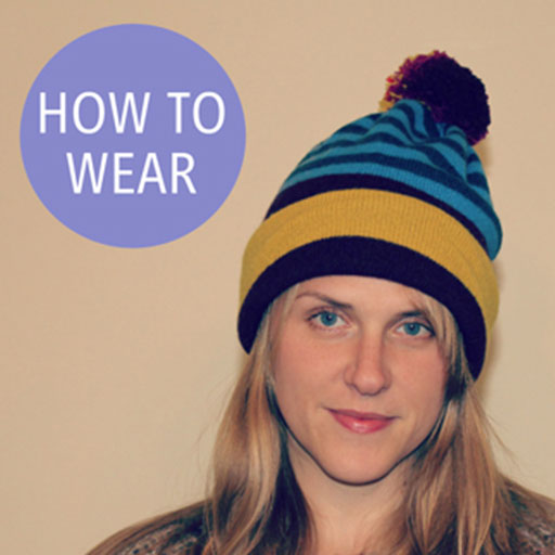 How to wear: Muffler Beanie