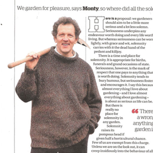 Press: Monty Don in Gardeners' World