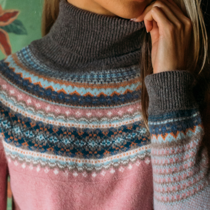 Alpine Roll Collar Sweater