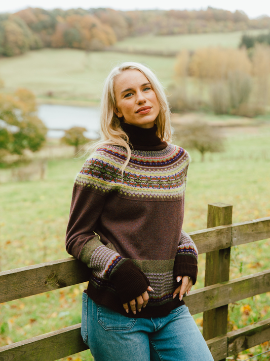 Alpine Roll Collar Sweater