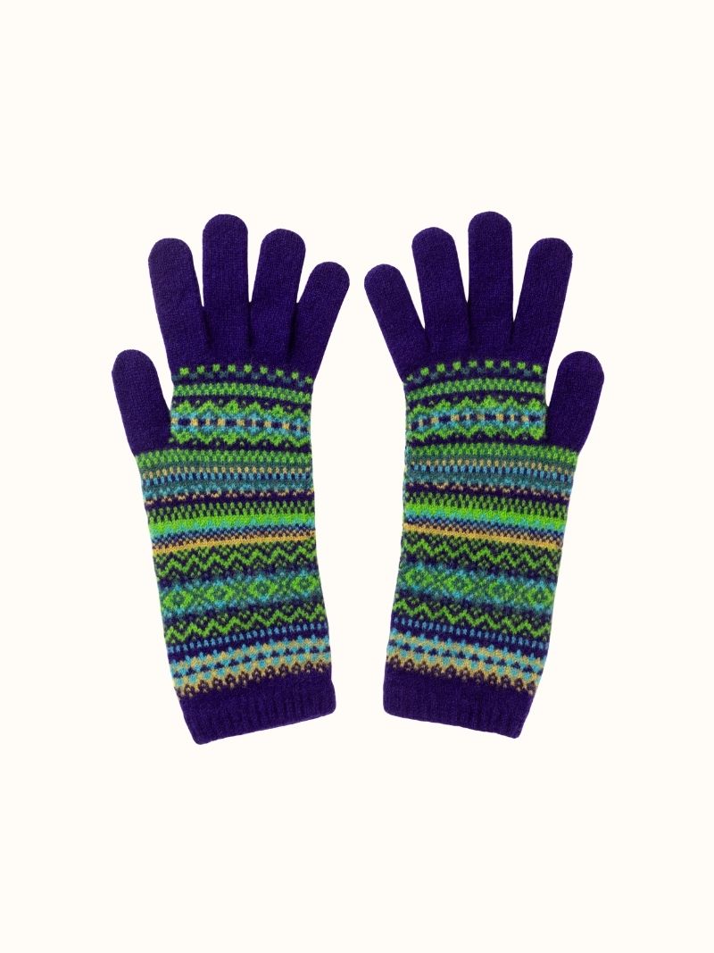 eribe handschuhe ERIBÉ Unisex Merino Lambswool Alpine Glove with Long Cuffs – ERIBÉ Knitwear
