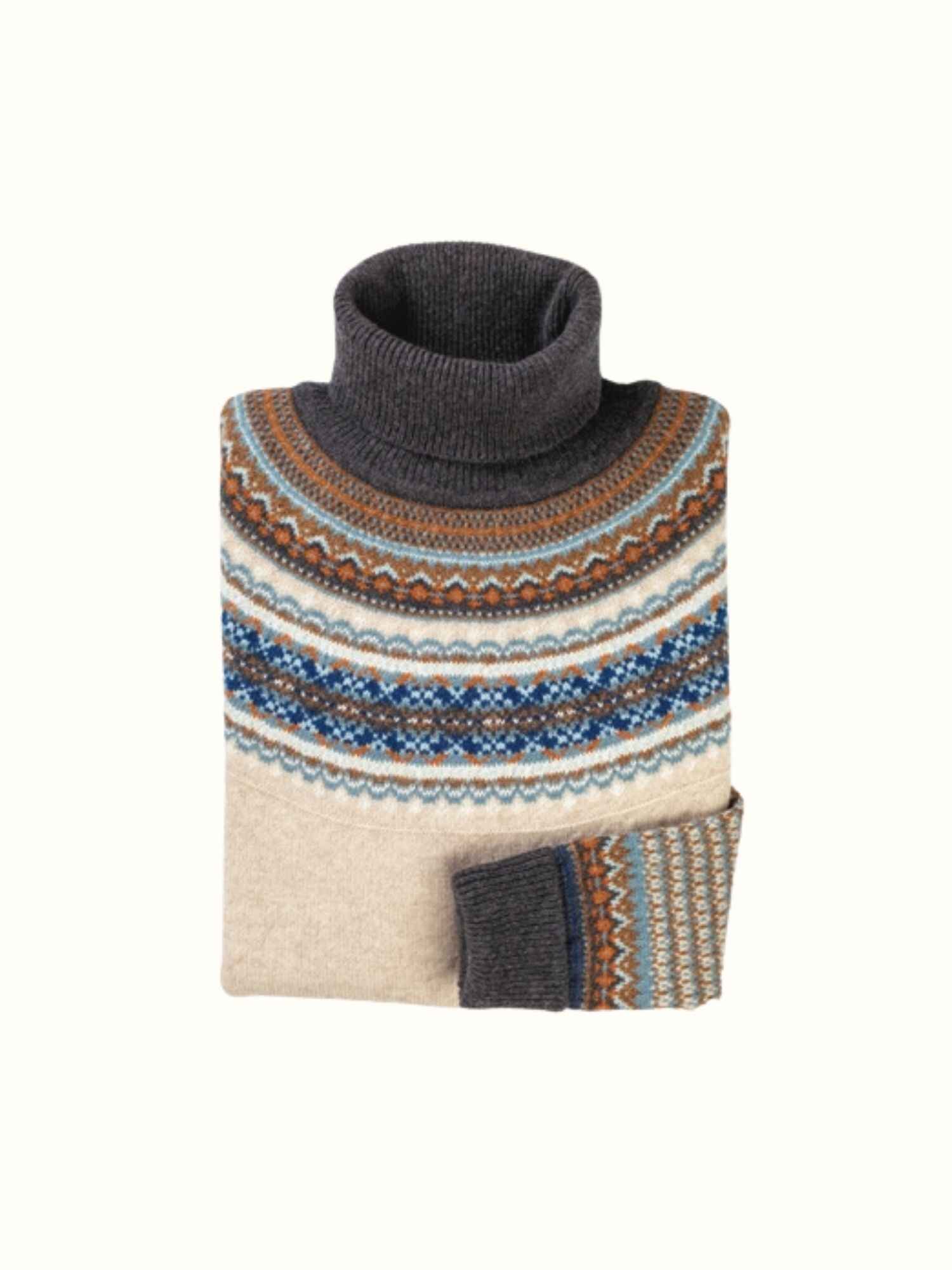 Alpine Roll Collar Sweater - Taurus – ERIBÉ Knitwear