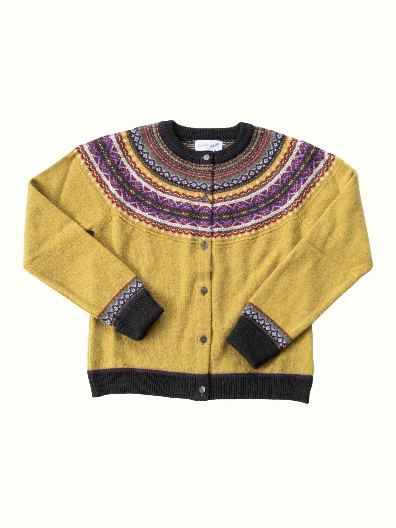 Alpine Short Cardigan Findhorn