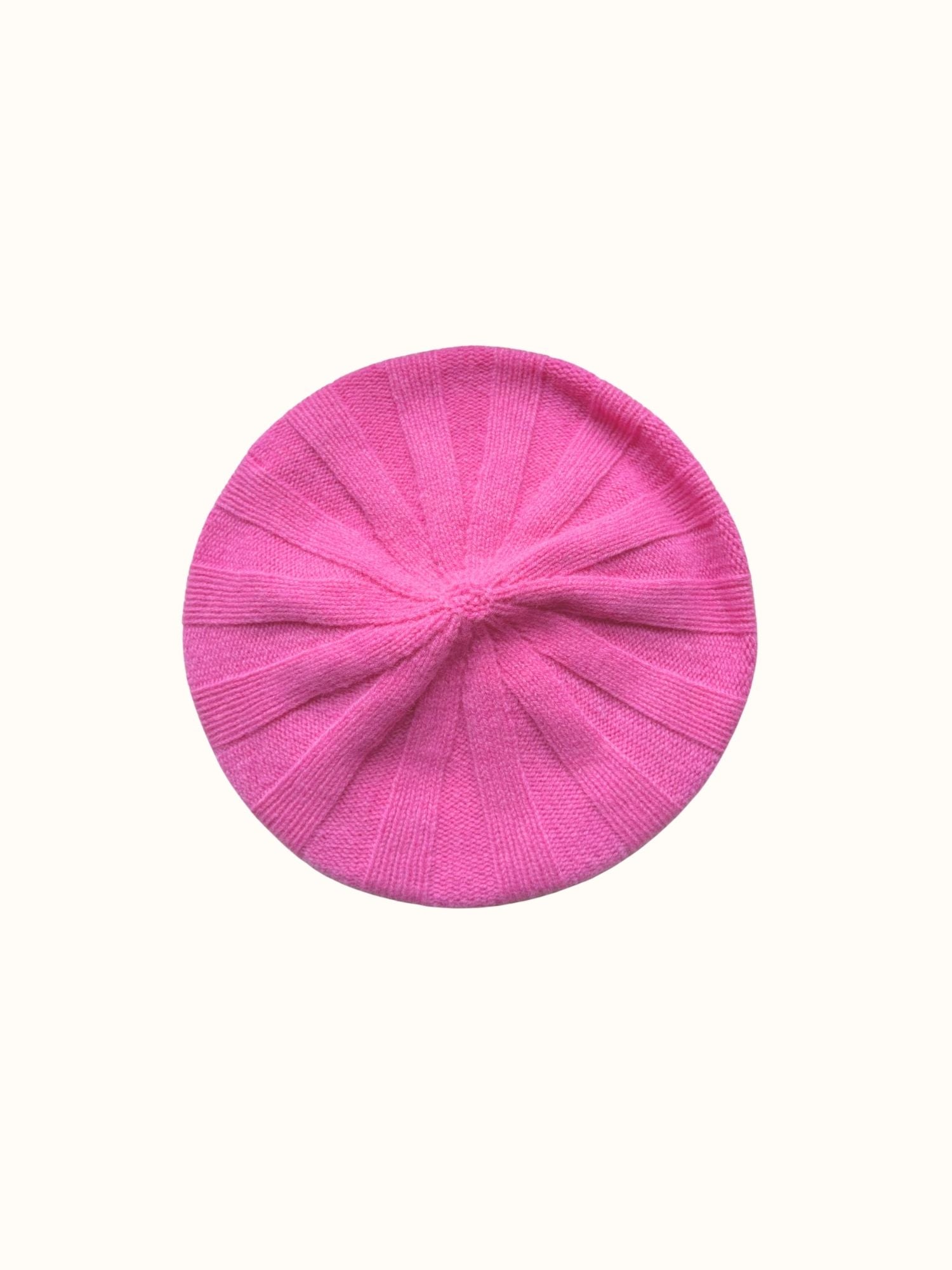 Bowden Rib Beret Bubblegum