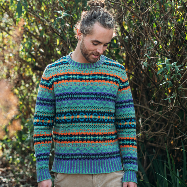 Brodie Sweater | Fairisle Sweater | ERIBÉ Knitwear | Made In