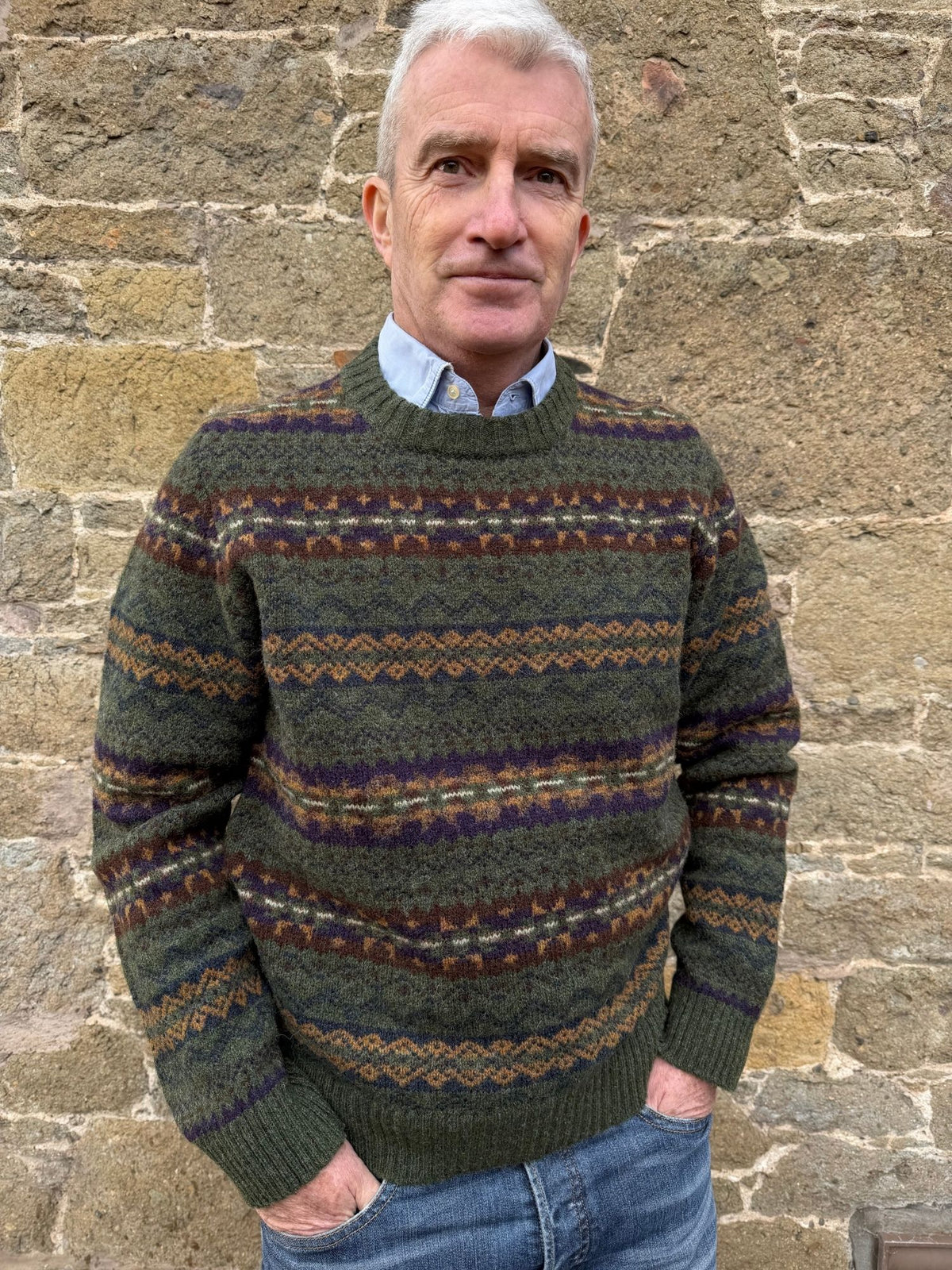 Brodie Rib Sweater Woodland