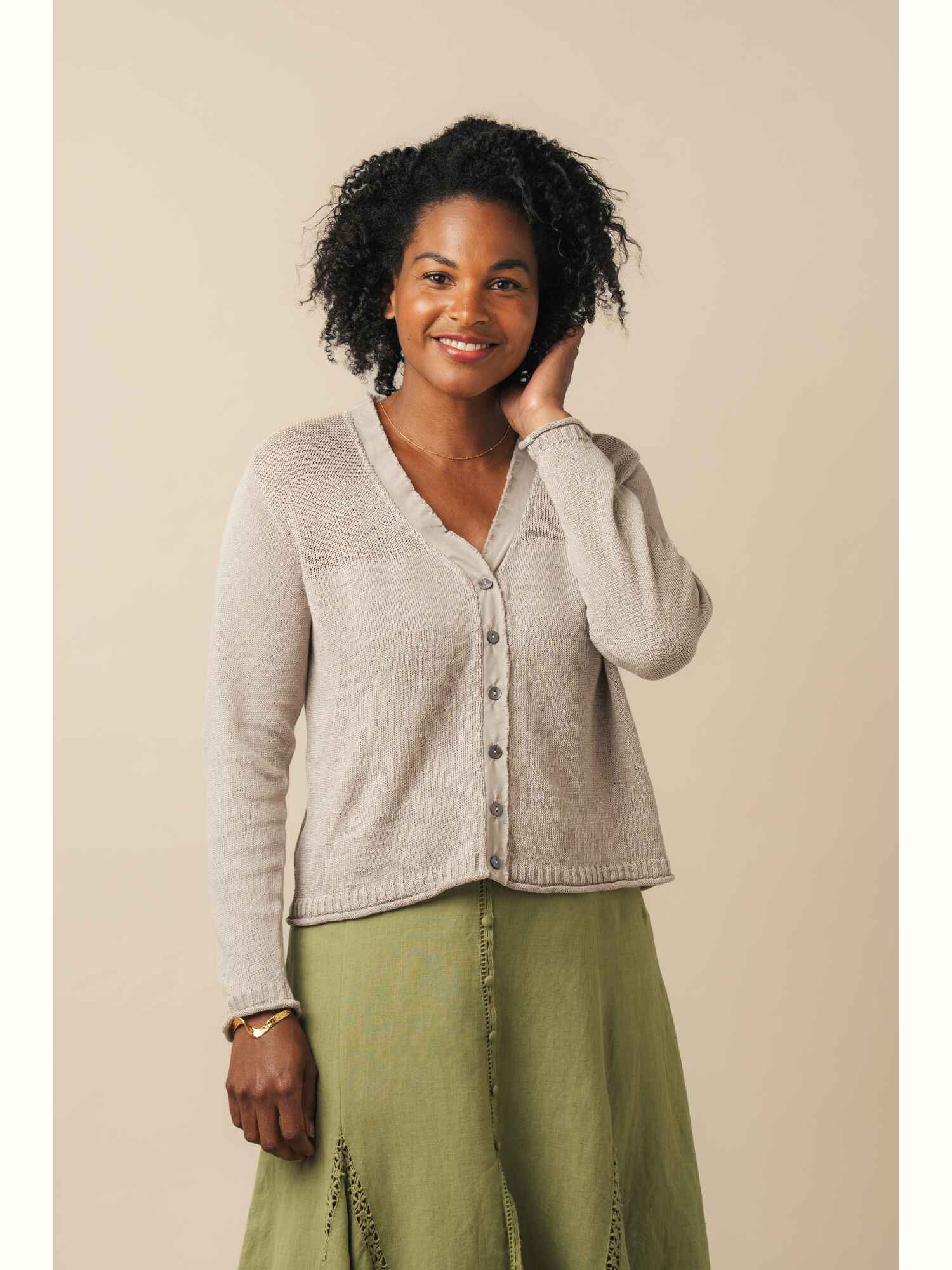 Eco-Friendly Scottish Cardigans | Short & Long Styles – ERIBÉ Knitwear
