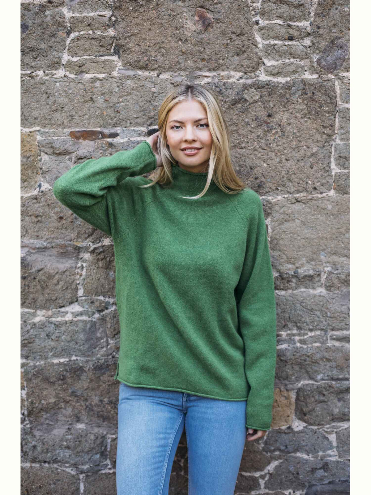 Corry Raglan Sweater Watercress