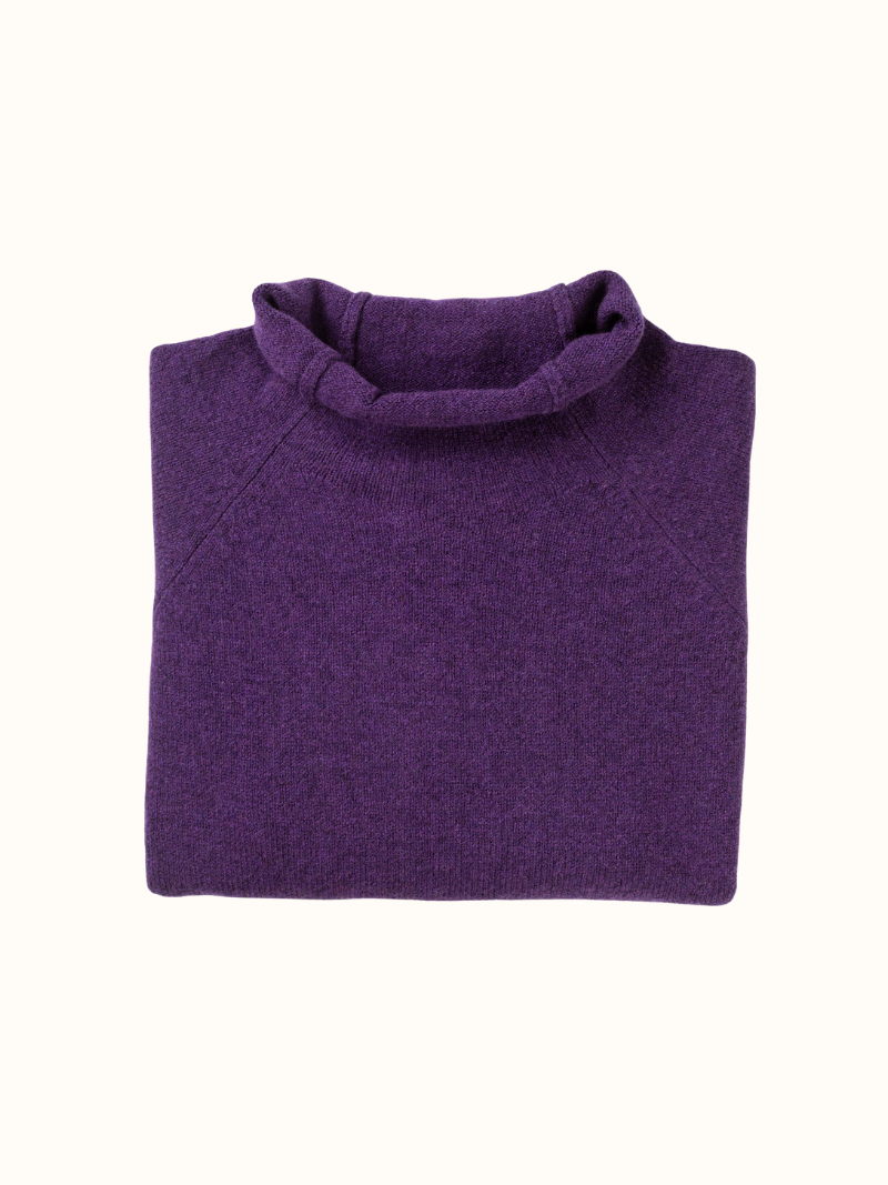 Corry Raglan Sweater Aubergine