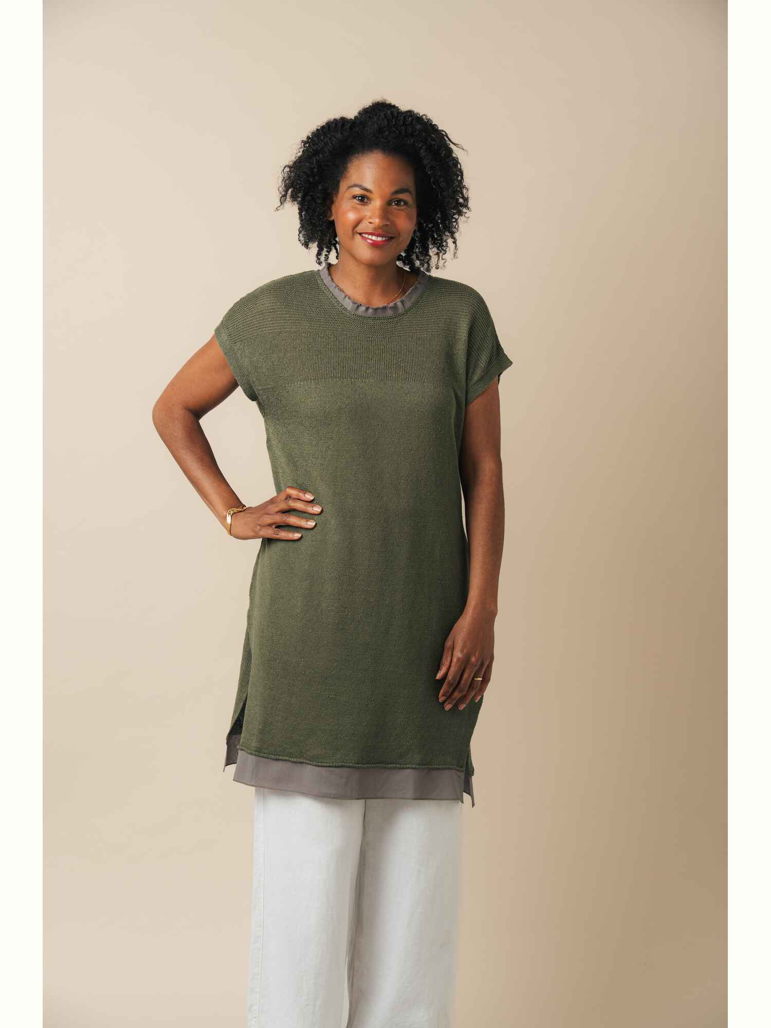 Stichill Short Sleeve Tunic