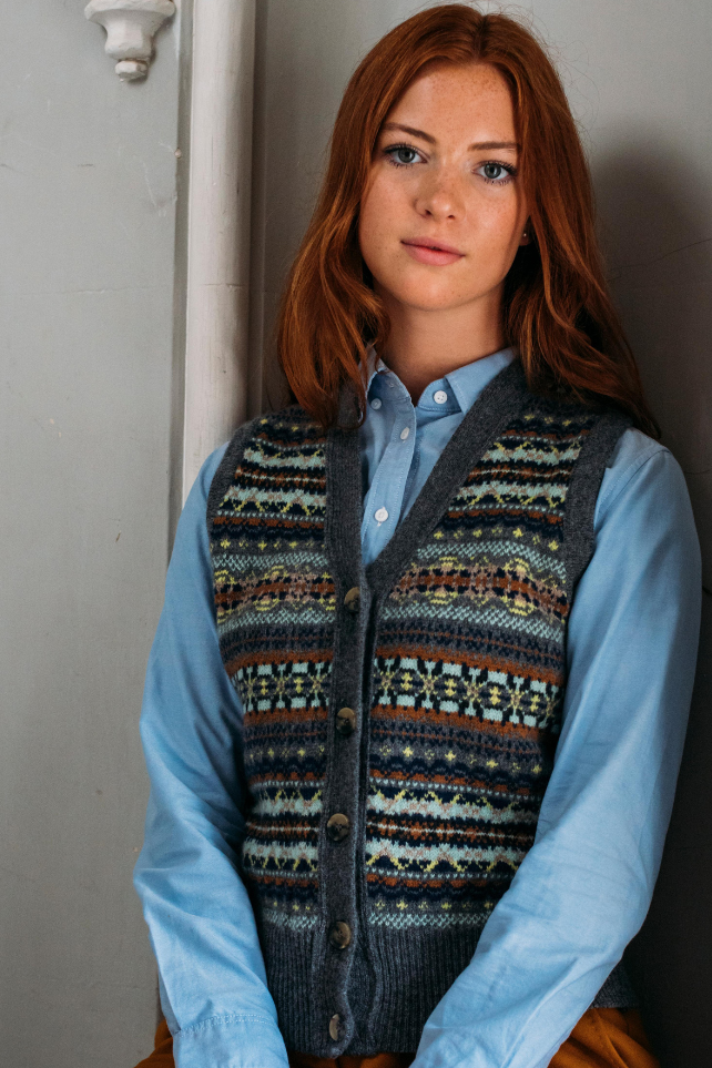 Kinross Waistcoat Garnet