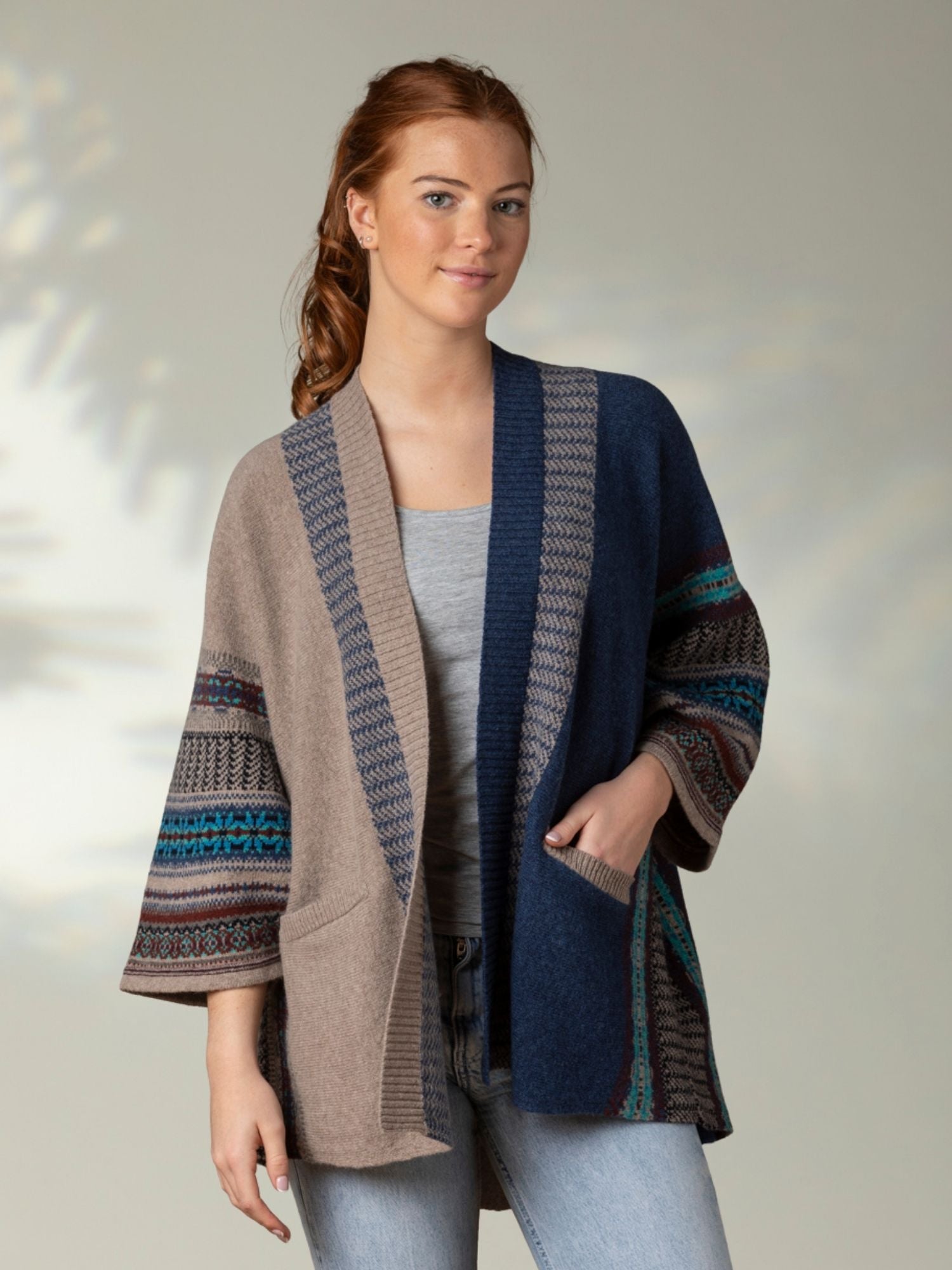 Montrose Blanket Coat Oban Sky