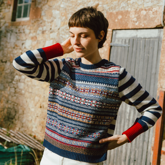 Stobo Fairisle Sweater - Reversible