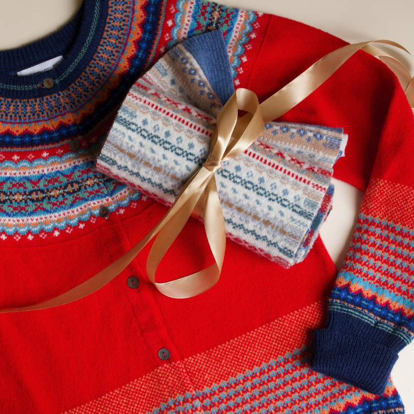 A little Fairisle, a lot of joy.