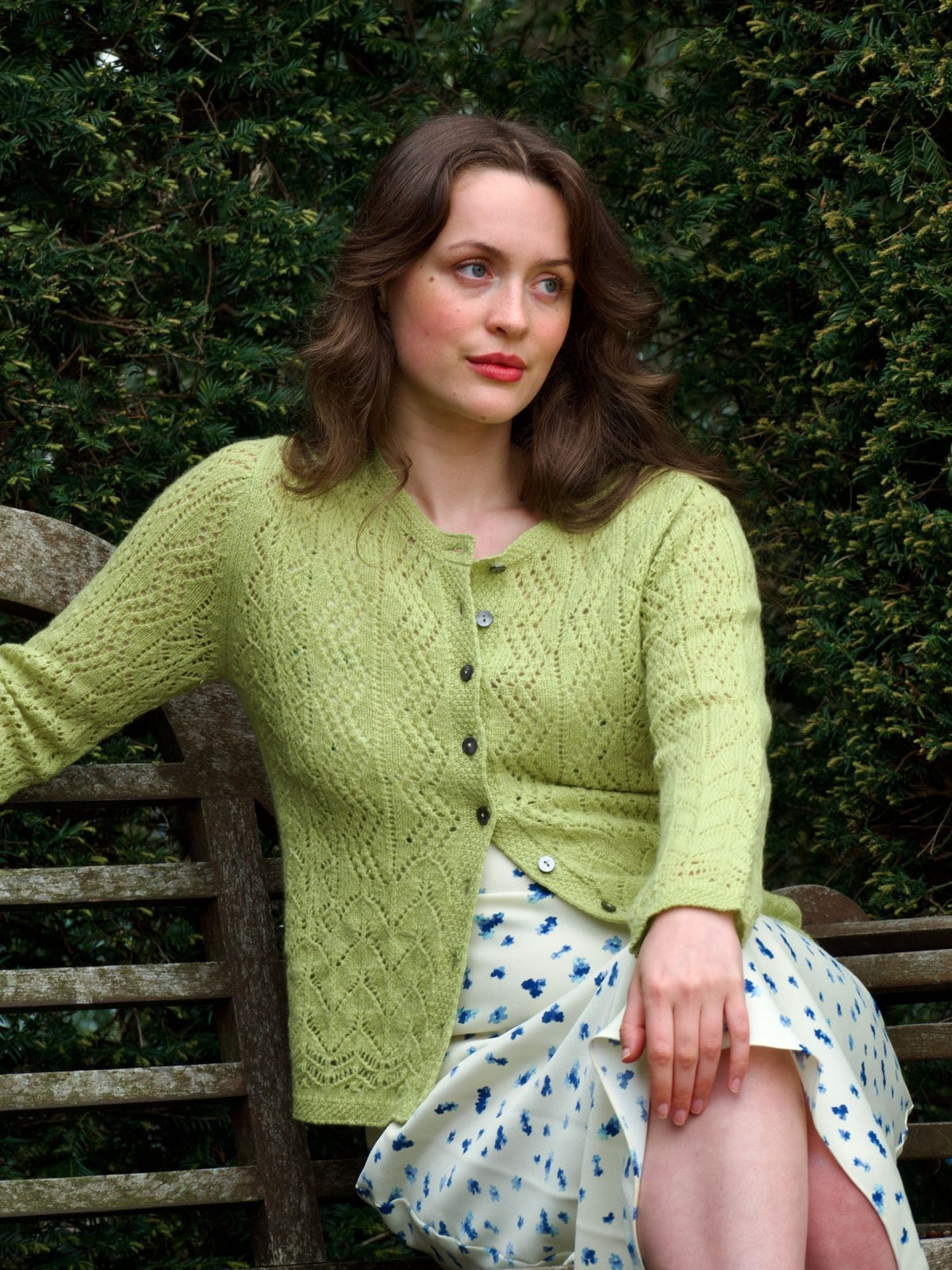 Solway Lace Cardigan Punch