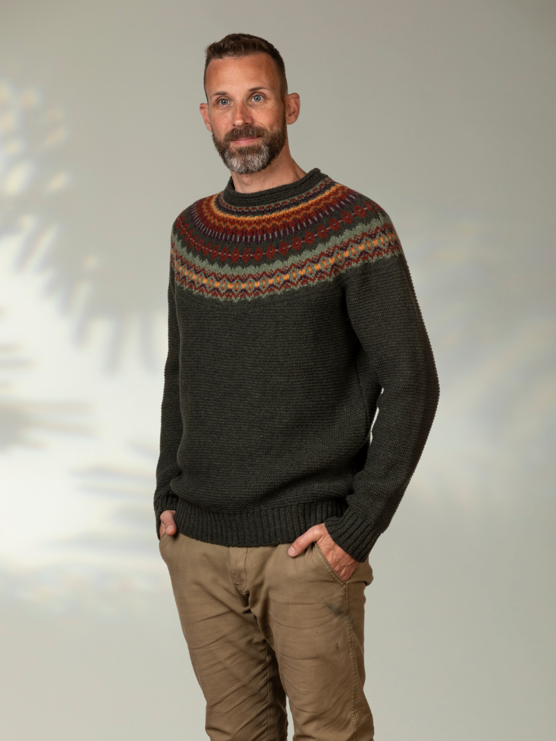 Stoneybrek Sweater Maple Leaf