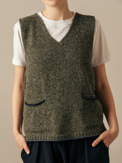 Tweed Nep Vest