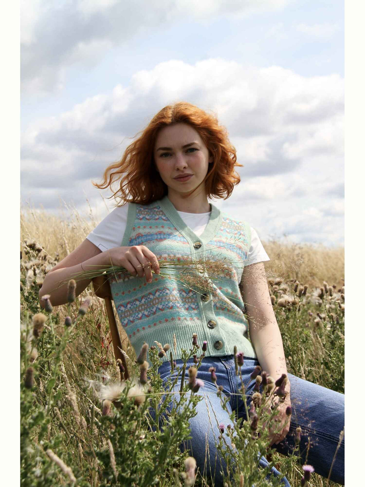 Kinross Waistcoat Opal
