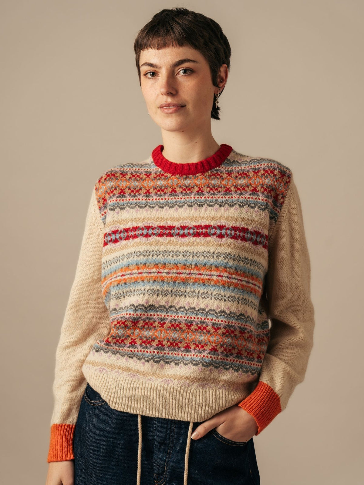 Westray Block Sweater Mallaig
