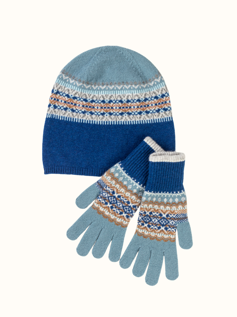 Alloa Beanie & Glove Set - Dew