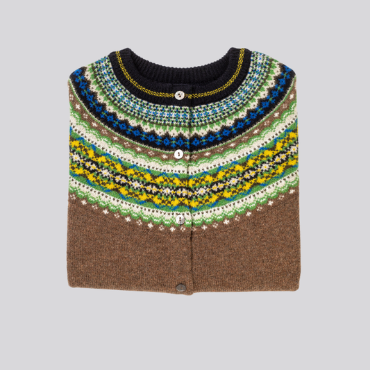 Alpine Cardigan Harris Brown