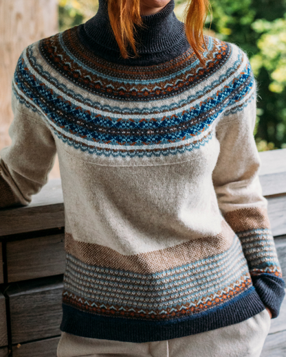 Alpine Roll Collar Sweater