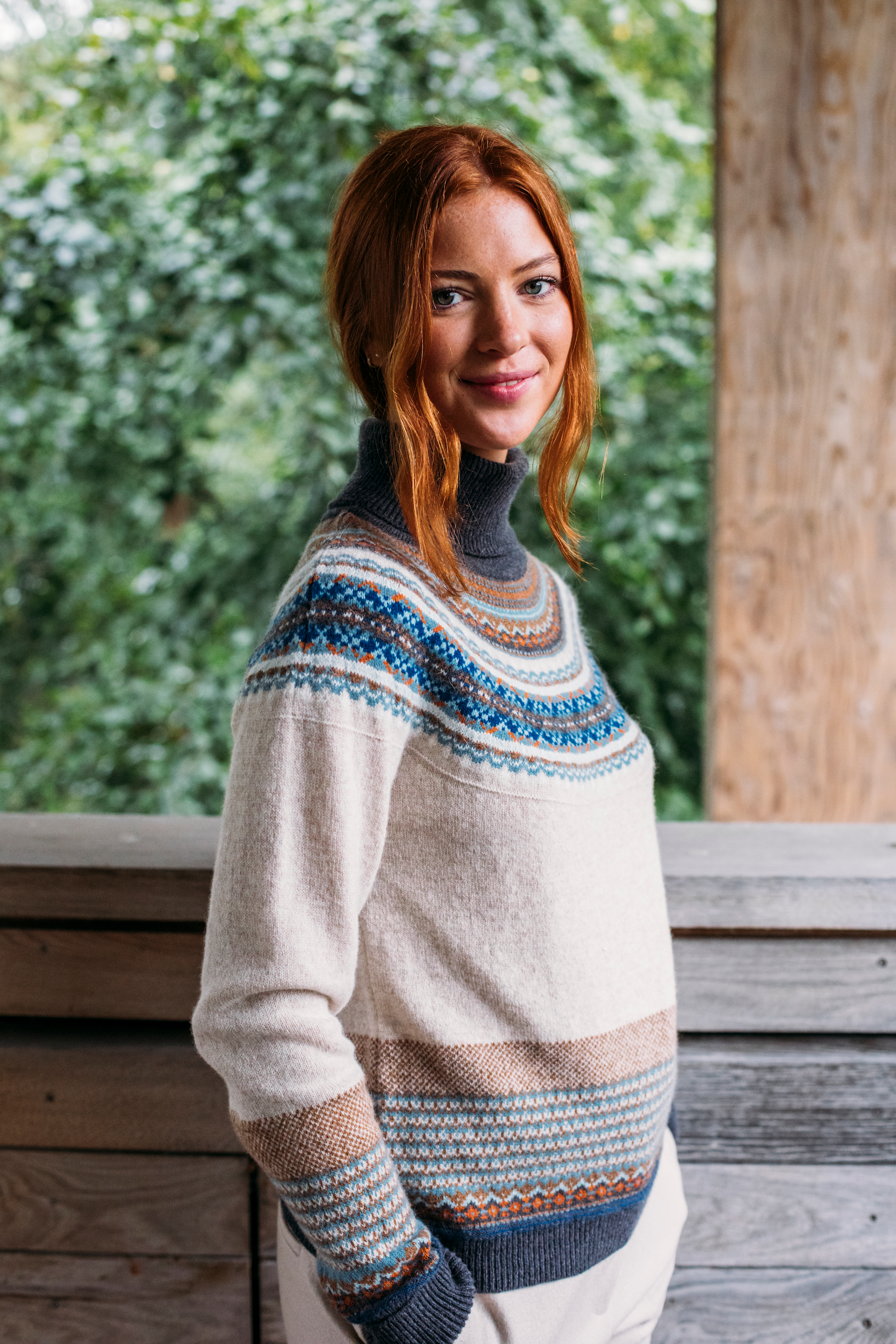 Alpine Roll Collar Sweater Taurus