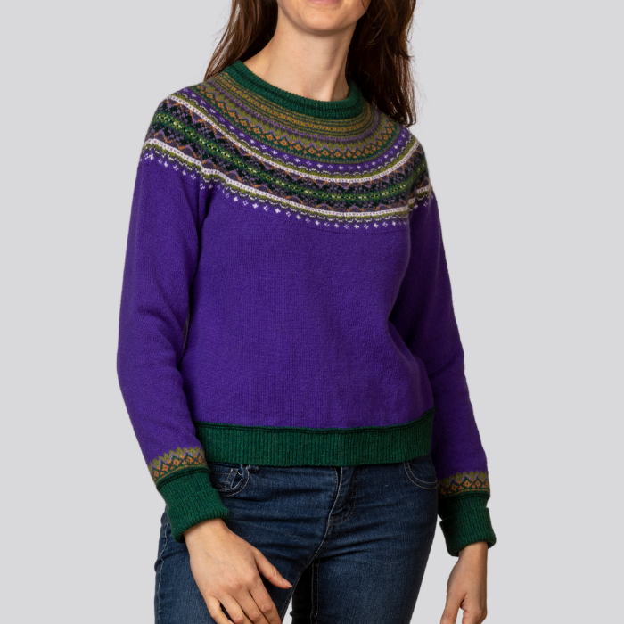 Alpine Short Sweater Violetta