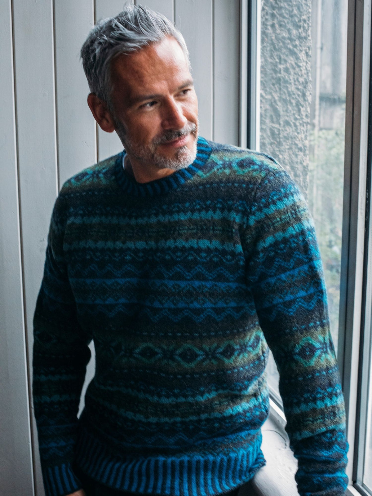 Brodie Sweater Kingfisher