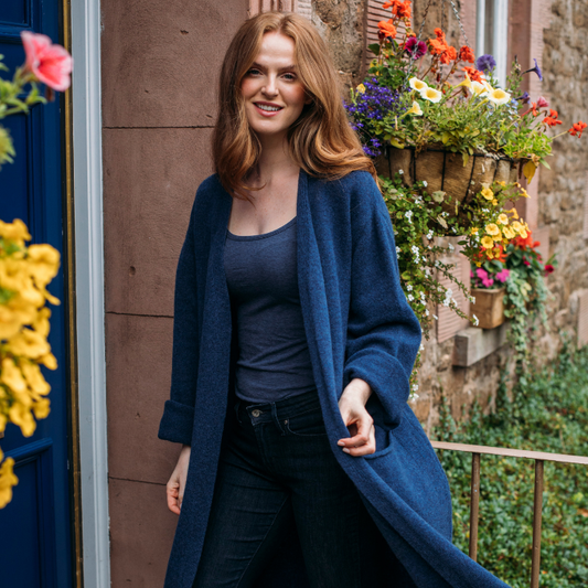 Corry Long Cardigan Rhapsody