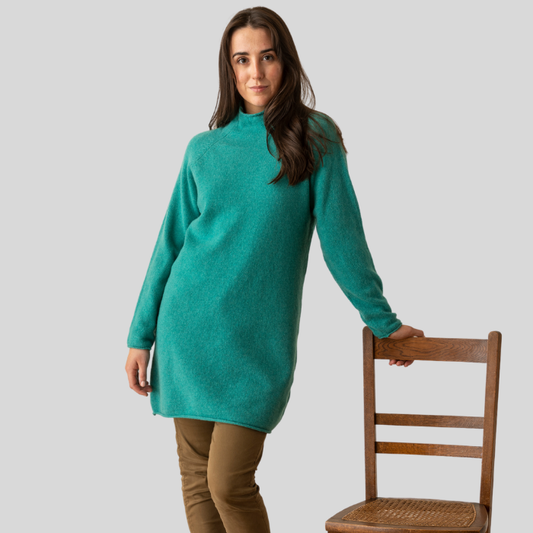 Corry Sweater Dress Shamrock