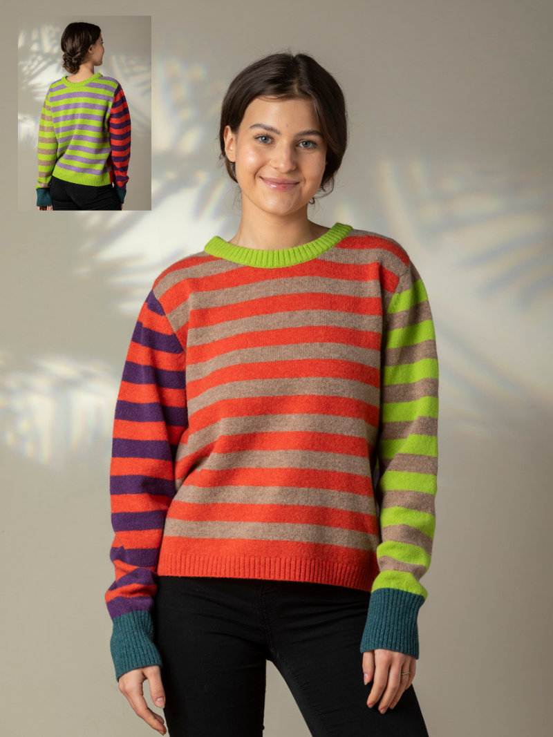 Stobo Stripe Sweater Luscious