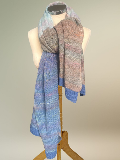 Treeline Wrap | ERIBÉ Knitwear | 80% Wool 20% Mohair Scarf