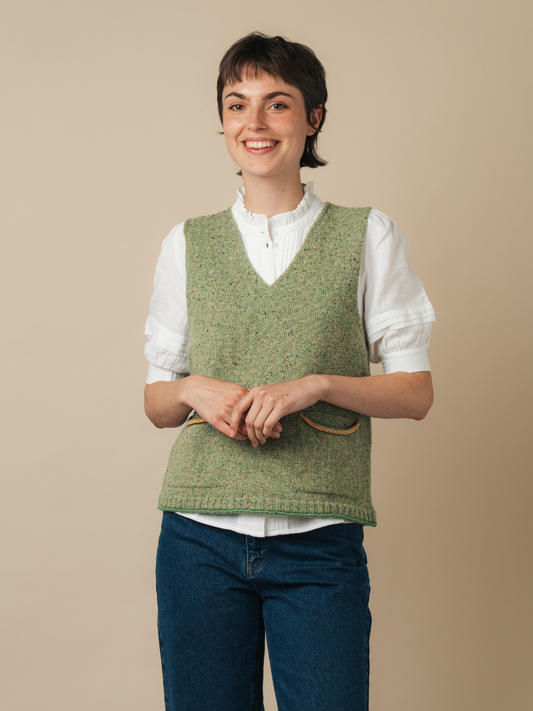 Tweed Nep Vest