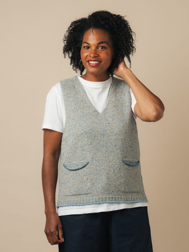 Tweed Nep Vest