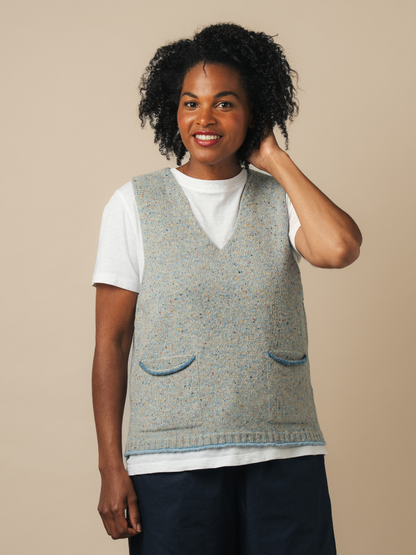 Tweed Nep Vest